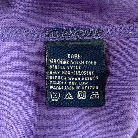 Ralph Lauren Sport Long Sleeve Purple Crewneck, Size Medium, Preppy, Classic - Picture 8 of 8